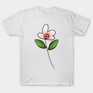 Pretty Pink Flower T-Shirt